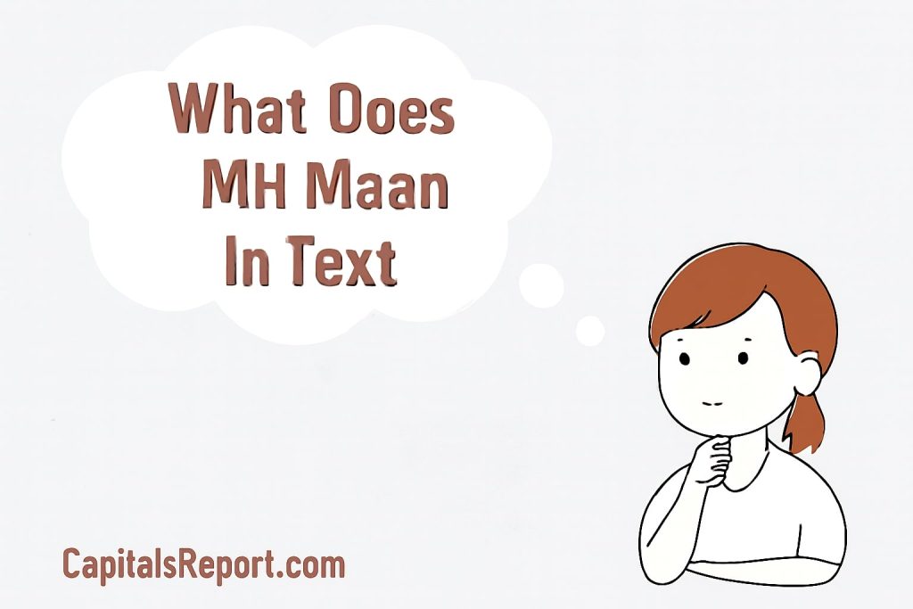 What Does MH Mean in Text
